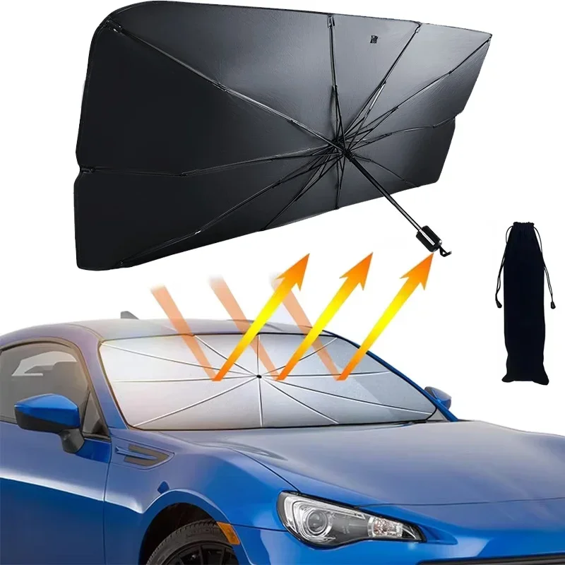 Windshield Sun Shade - Araba ön camı güneşlik katlanabilir şemsiye