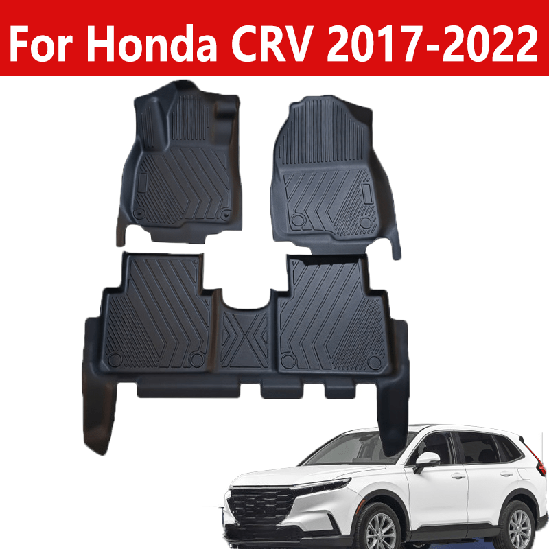 Car Floor Mat Rubber - Honda CRV 2017-2022 için TPE Araba