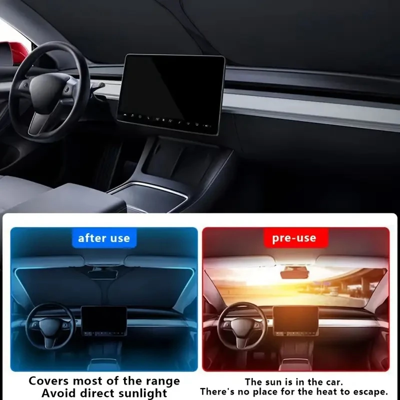 Windshield Sun Shade - Araba Camı Güneşliği, Ön Cam Siperliği,