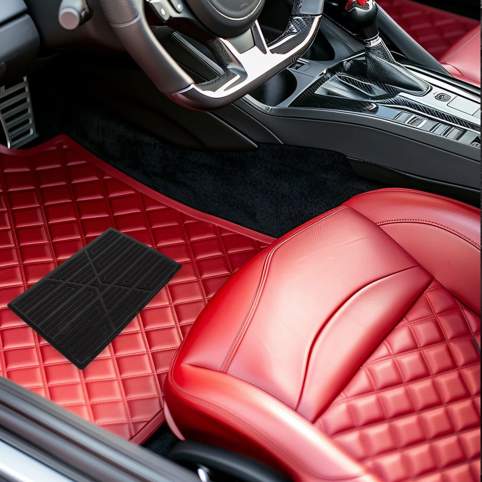 Car Floor Mat Rubber - Ağır Hizmet Tipi Kauçuk Araba Zemin