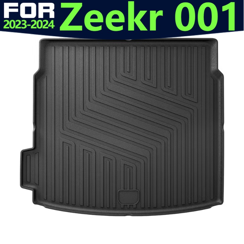 Car Floor Mat Rubber - Zeekr 001 2023-2024 için Arka Bagaj