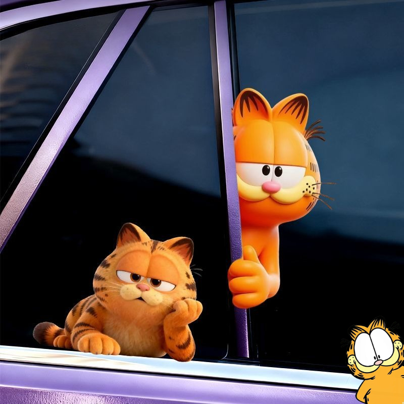 Car Accessories Parts - Garfield anime çizgi film sevimli komik