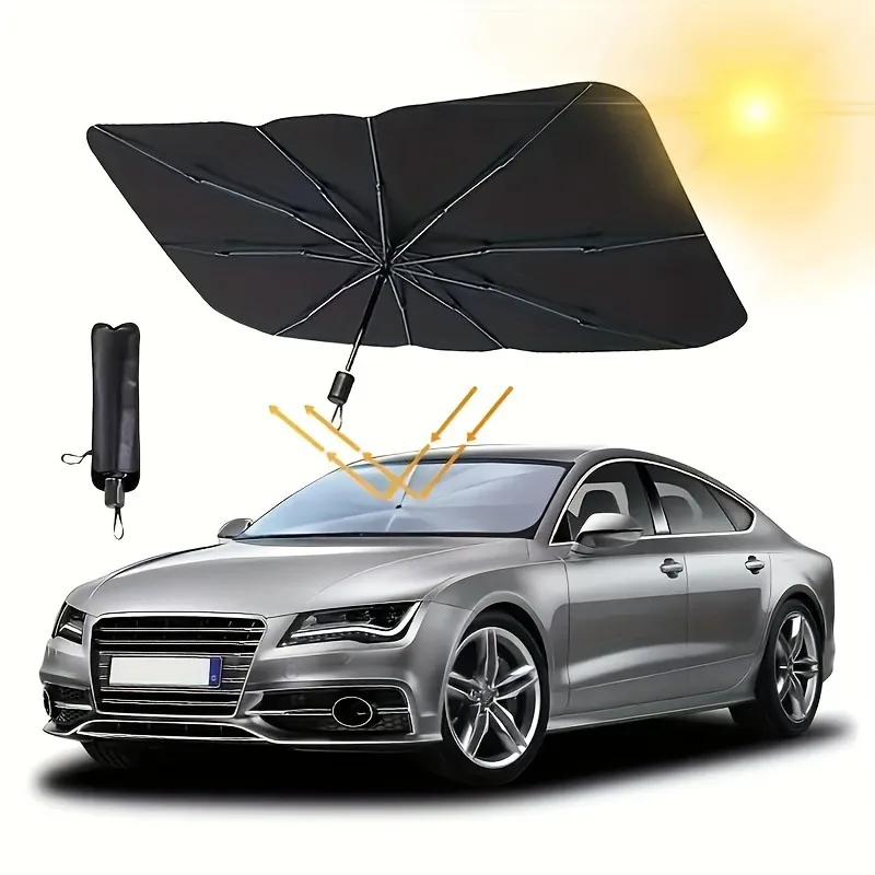 Windshield Sun Shade - Araba Güneşliği Koruyucu Şemsiye Araba Ön