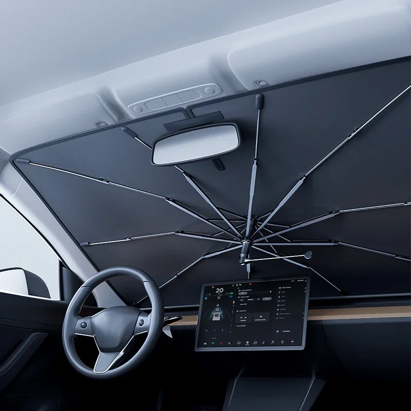 Windshield Sun Shade - Araba Şemsiyesi Ön Cam Güneşliği Katlanabilir