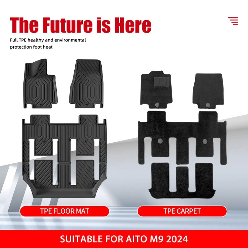Aito M9 2024 için Bagaj Paspas - Car Floor Mat Rubber incelemesi ve fiyatı