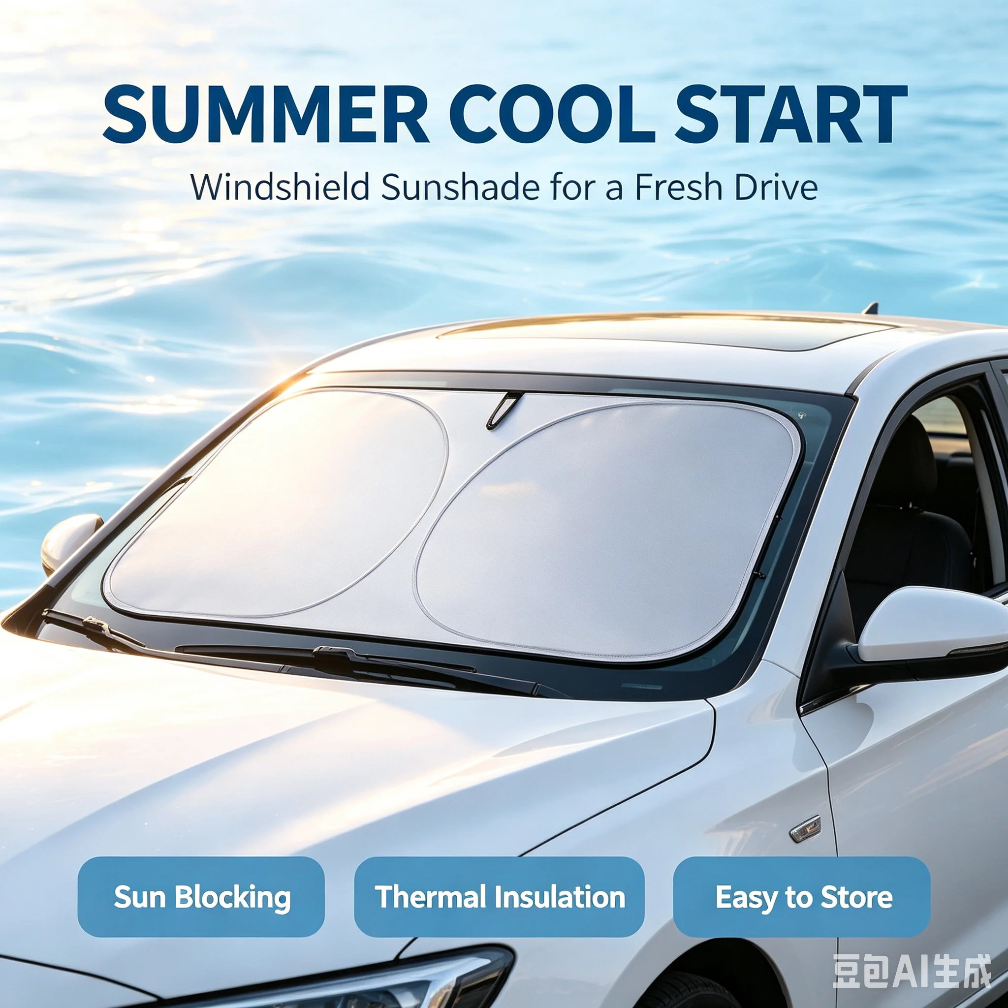 Araba Ön Camı Güneşlik Katlana - Windshield Sun Shade incelemesi ve fiyatı