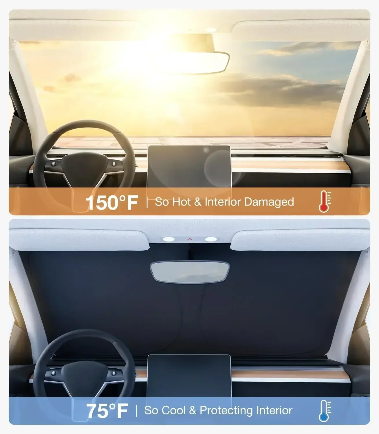 Yeni Yazlık Araba Ön Camı Güne - Windshield Sun Shade incelemesi ve fiyatı