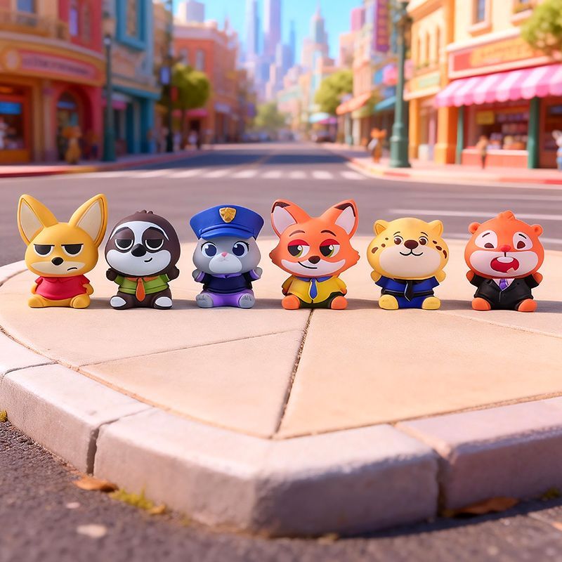 Zootopia reçine küçük figürin  - Car Accessories Decoration incelemesi ve fiyatı