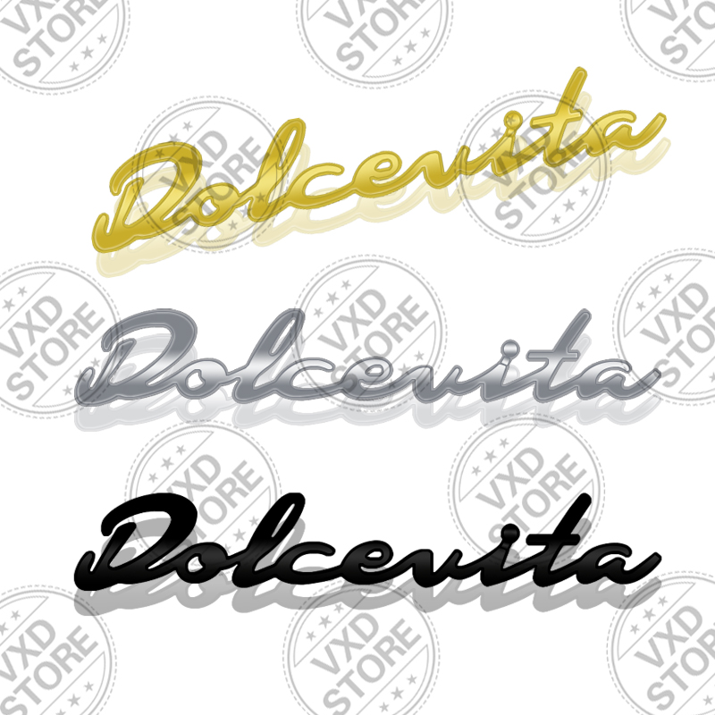 3D Dolcevita Harfli Metal Arka - Car Accessories Bali incelemesi ve fiyatı