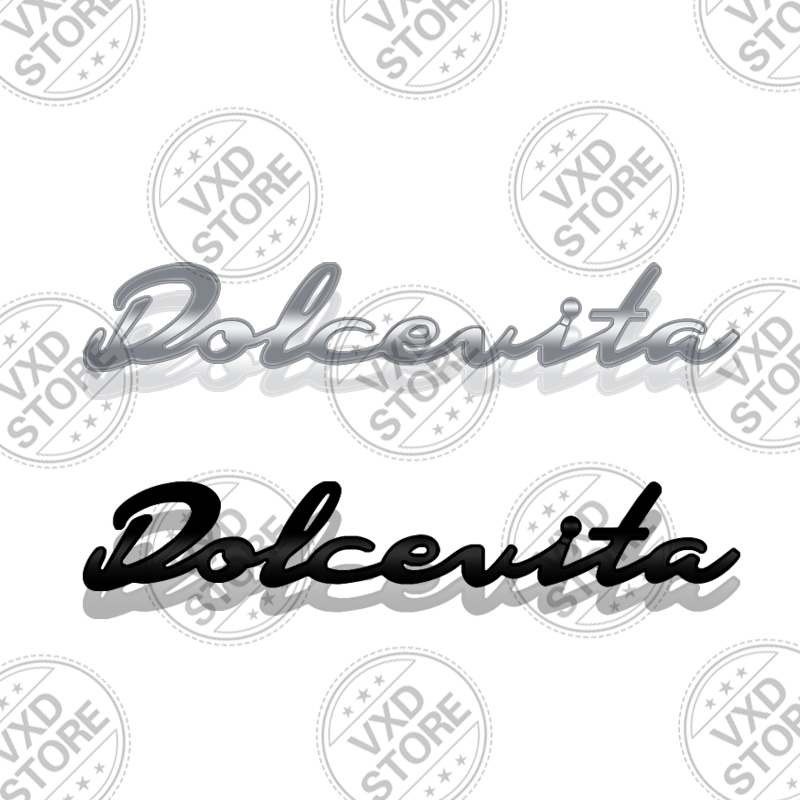3D Dolcevita Harfli Metal Arka - Car Accessories Bali incelemesi ve fiyatı
