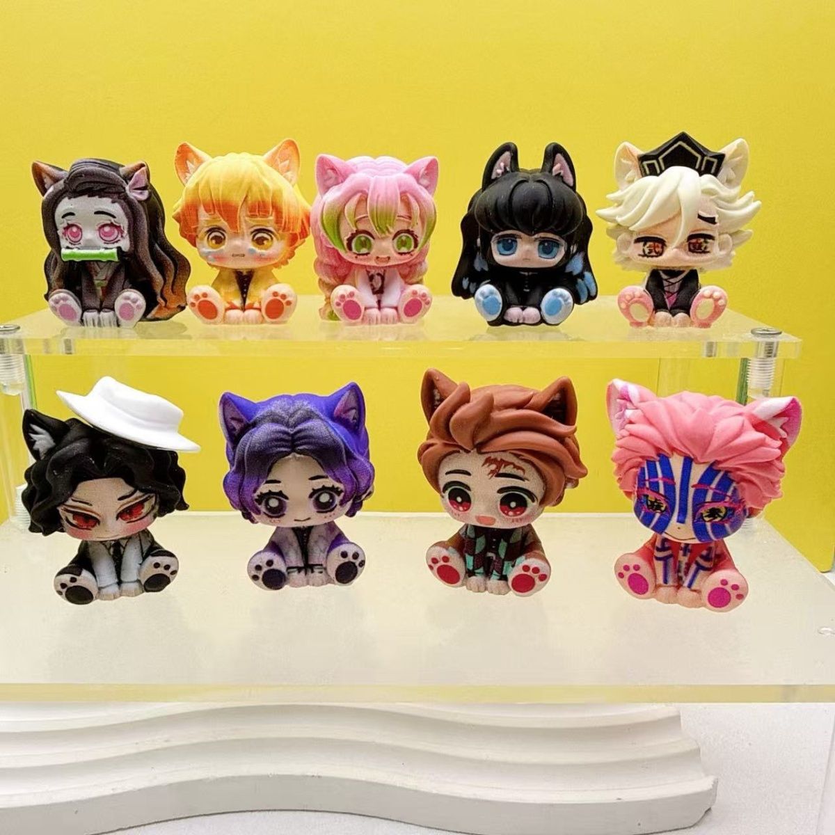 Demon Slayer Sevimli Chibi Fig - Car Accessories Decoration incelemesi ve fiyatı