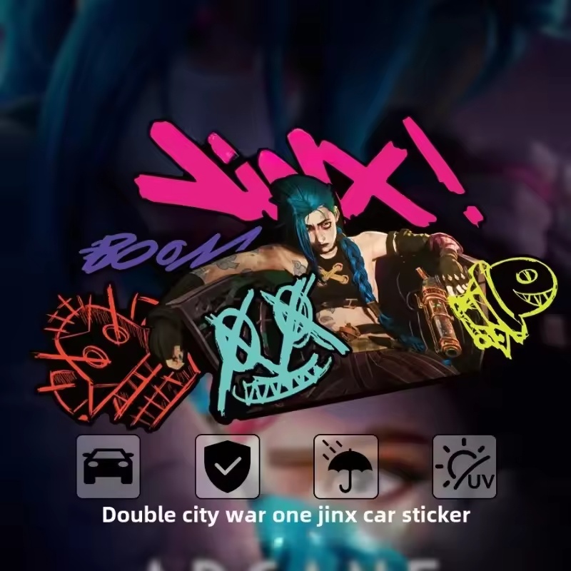 Arcane Jinx Graffiti Yansıtıcı - Car Accessories Decoration incelemesi ve fiyatı