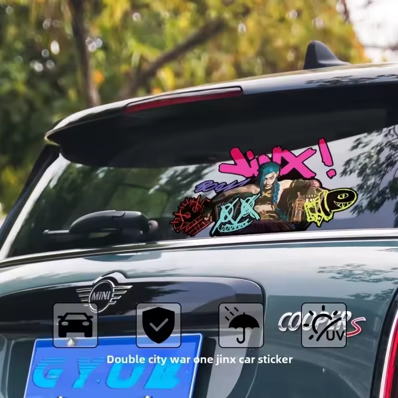 Arcane Jinx Graffiti Yansıtıcı - Car Accessories Decoration incelemesi ve fiyatı