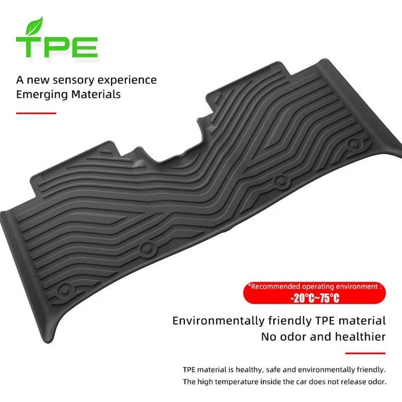 Zeekr 001 2023-2024 için Arka  - Car Floor Mat Rubber incelemesi ve fiyatı