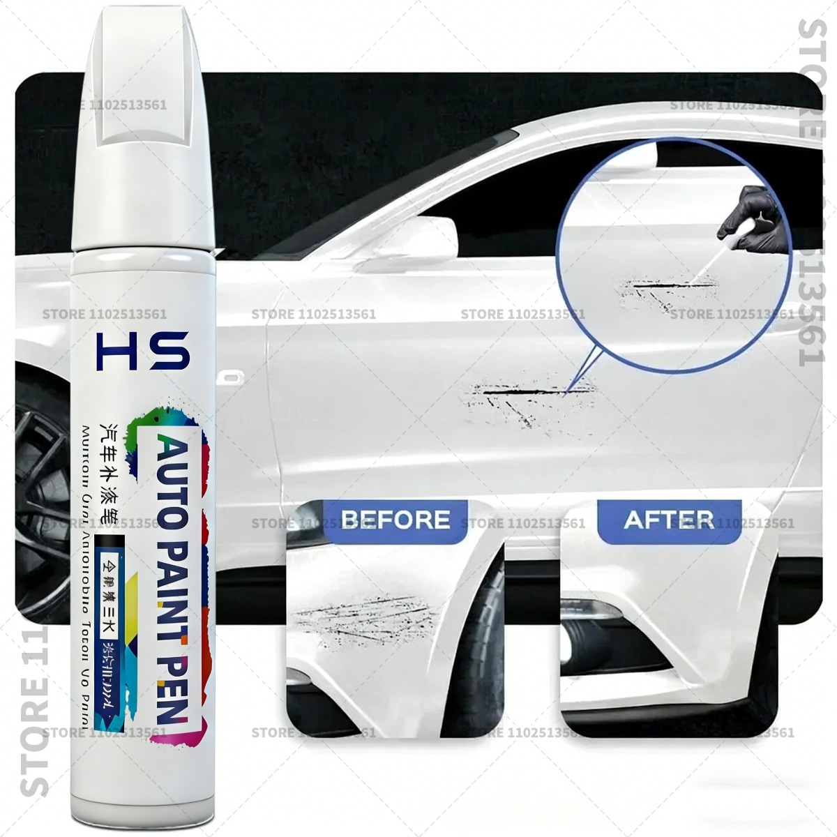 Araba Rötuş Boya Kalemi Hızlı  - Car Scratch Remover Pen incelemesi ve fiyatı