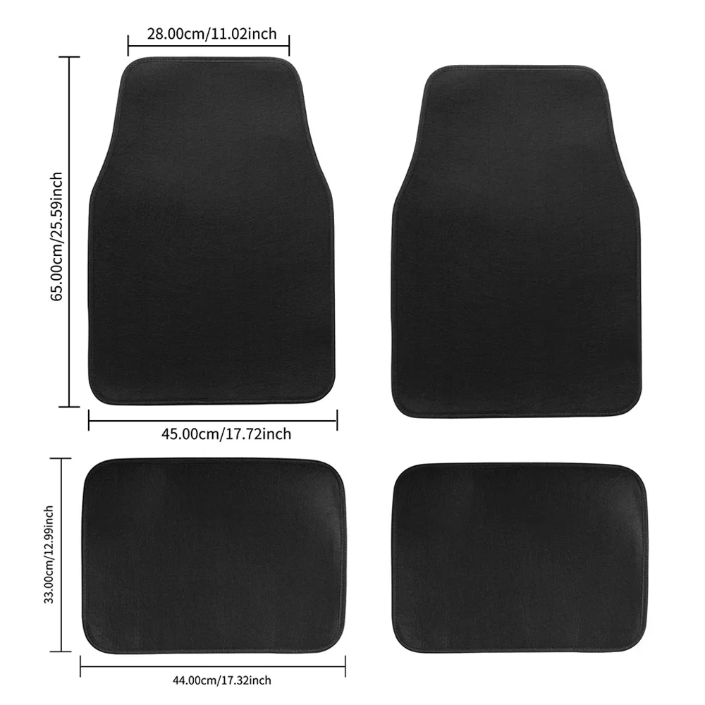 Evrensel kaymaz halı ön ve ark - Car Floor Mat Rubber incelemesi ve fiyatı