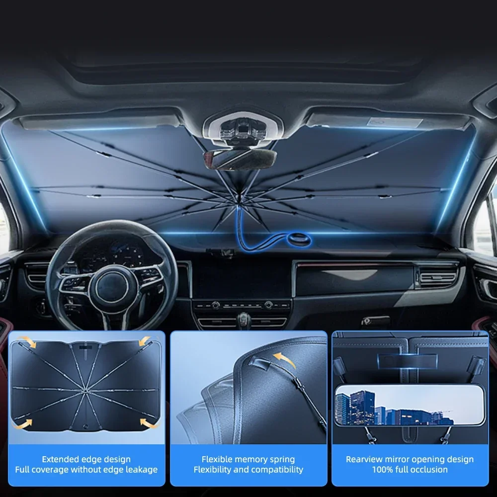 Araba ön camı güneşlik katlana - Windshield Sun Shade incelemesi ve fiyatı