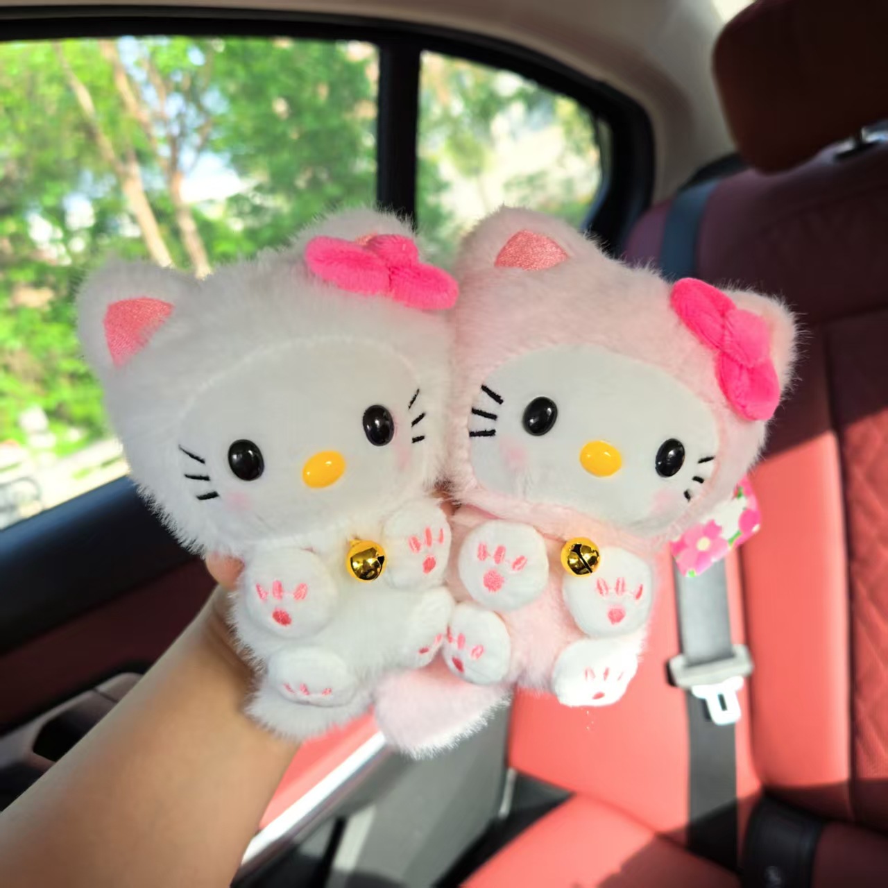 Kawaii HelloKitty Bell Kedi Ko - Car Accessories Decoration incelemesi ve fiyatı