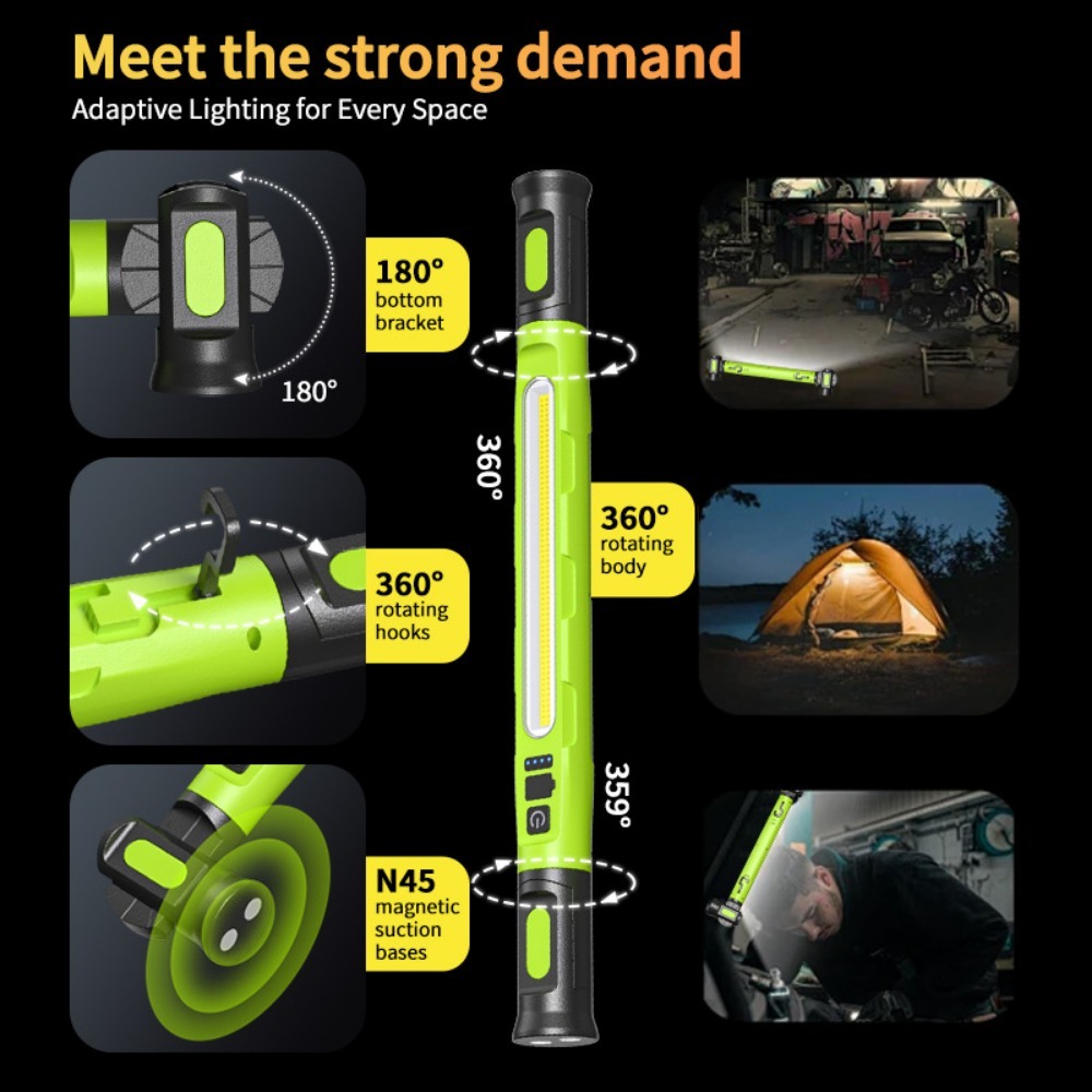 COB LED Çalışma Lambası Şarj E - Car Accessories Hanging incelemesi ve fiyatı