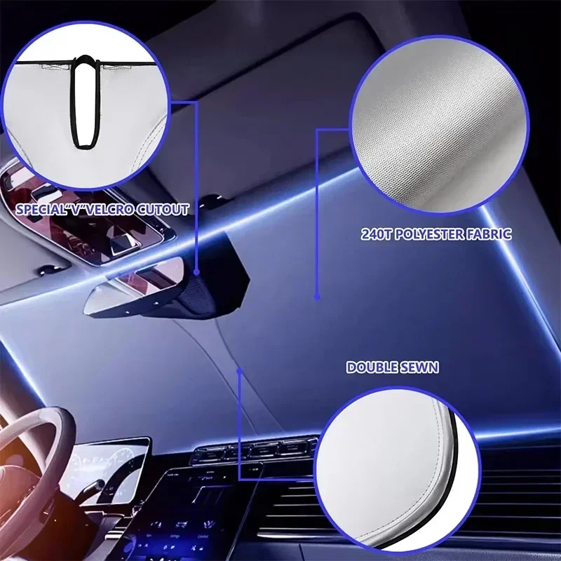 Yazlık Araba Ön Camı Güneşliği - Windshield Sun Shade incelemesi ve fiyatı